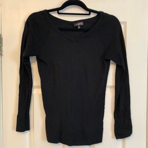 The Limited Black V Neck Sweater